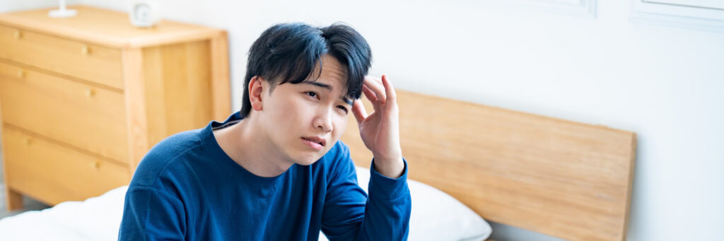 ハードル ❶|朝、起きられない…