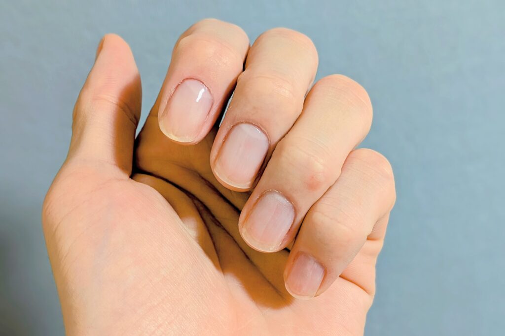 ネイルサポートNa 仕上がり