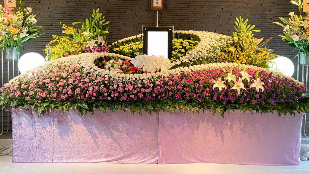 筆者の過去作品：花祭壇①