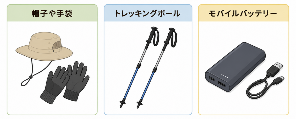 あると便利なアイテム
